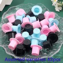 Blaue, rosa, schwarze Acrylhüte, Perlen & Perlenauswahl, Weinflaschen, Weihnachtsbaum-Puppen, Schneemann-Dekorationen, verwendet für DIY Schneemann-Zylinder, Weihnachtsfeiern, Geburtstagsfeiern, Hochzeiten, Familienfeiern, Weihnachten, Thanksgiving, Halloween, Weihnachtsabend-Dekorationsaccessoires