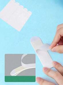 24 قطعة من شرائط تعليق الصور متينة مصنوعة من البولي أميد، حلقات تعليق لاصقة غير مدمرة، مناسبة للجدران الجافة، مثالية لتعليق الصور وديكورات عيد الميلاد، مثالية لموسم الأعياد، شرائط تعليق الصور بدون ثقب، خطافات حائط قابلة للإزالة الجانب