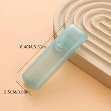 Pudełko na 6 wykałaczek i nici dentystyczne, małe pudełko do przechowywania, organizer podróżny, przenośne etui na tabletki, miniaturowa tuba do przechowywania przedmiotów - Wielokolorowe - Zobacz 7