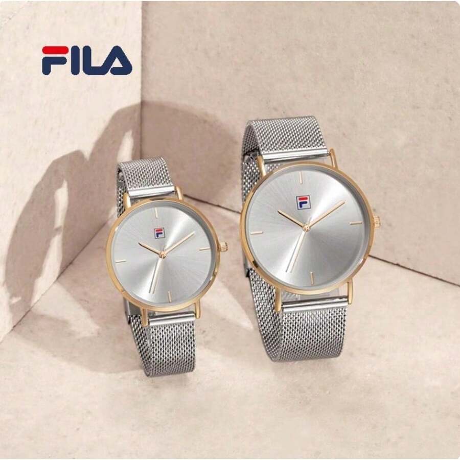 Đồng hồ FILA Elegant mặt số 36mm siêu mỏng bằng thép không gỉ dạng lưới – Thiết kế tối giản hiện đại, phong cách sang trọng nhẹ nhàng độc đáo - Một cỡ - Xem 1