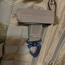 1/2/3 Stück Outdoor Camping Taktischer Gürtel Taktisches Ausrüstungsclip Nylon Schlüsselring Halter Outdoor Wandern Haken Schnalle Militärische Utility Aufhänger Kompatibel