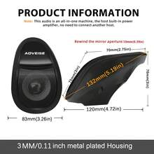 Altavoz impermeable para motocicleta, altavoz compatible con Bluetooth, reproductor de música MP3, sistema de sonido, radio FM para motocicleta y scooter