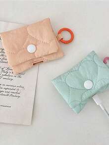 Neue weiche Schale, süße Kopfhörer-Aufbewahrung und -Schutz, tragbare Kopfhörer-Tasche, Reise-Tasche, kabellose Kopfhörer, Bluetooth-Kopfhörer, Business, Reise, Schule, Universität, Büro-Kopfhörer, Bluetooth-Kopfhörer-Hülle, Aufbewahrungstasche, große tragbare Kopfhörer-Schutztasche, universelle kopfhörergroße Reißverschluss-Tasche, tragbarer Walker Anti-Sturz und Anti-Druck Kopfhörer-Aufbewahrungstasche, Kabel-Organizer, elektronischer Organizer, wasserdicht für Reisen, für Technik, für Frauen, für Männer