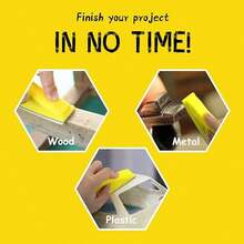 3.5" X 1" Assorted Sandpaper Set, 60/120/240/400/600/800/1000/1200/1500/2000 Grit, Mini Sander Suitable For Crafts, Finger Sanding Machine For Small Projects - Multicolor - View 4