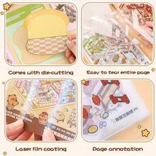 1 zestaw dużych naklejek z motywami krajobrazowymi, 20 dużych kolekcji scen, różnorodne style do wyboru, trójwymiarowe naklejki 3D z motywami domów, ręcznie robione naklejki z miniaturowymi scenami studenckimi, naklejki z kolażem z grami rodzinnymi, odpowiednie na małe prezenty na spotkania rodzinne, naklejki z motywami budowy kampusu