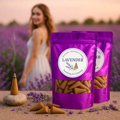 100% Fragancia natural de mentol, extraída de plantas puras, aroma fresco de larga duración, purifica el aire rápidamente. Adecuado para el hogar, el estudio, la sala de yoga, crea un ambiente natural y cómodo.