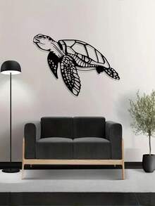 2/1 pièce Décoration murale en métal de tortue de mer, décoration de maison côtière, convient pour la maison, la chambre, la salle de bain, le jardin, la cour, le balcon, le café, décoration murale pour les amateurs de l'océan, décoration de chambre, le meilleur cadeau idéal pour Noël, Halloween, Thanksgiving, pendaison de crémaillère, anniversaire