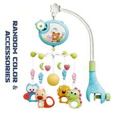 360°旋转婴儿床铃，带投影灯和遥控器，助宝宝安睡；可拆卸婴儿磨牙玩具，趣味十足，适合宝宝出牙期；升级防滑床护栏，适用于大多数婴儿床，安装简便；企鹅造型助眠夜灯，无频闪，暖光护眼。 - 彩色 - 查看 13