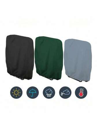 1 件/2 件户外折叠椅套 - 折叠椅收纳套易于使用，方便存放，适合各种天气使用（20/34*W34*H110cm）