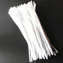 Blue And White Pipe Cleaner Flower Set, Upgraded DIY Craft Set, Suitable For Mother's Day, Graduation Ceremony, Valentine's Day And Holiday Gifts, Craft Wool Core Set, Blue And White Pipe Cleaner Flower Set