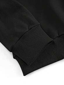 Men's Black Retro 80s/90s Technology Pattern Sweatshirt - Retro Computer And Tape Print, Crew Neck Pullover Sweater, Soft Polyester Casual Sweater, Suitable For 80s Nostalgia Fans, Machine Washable Retro Clothing - Màu Xám nhạt - Xem 9