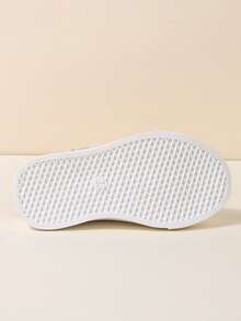 全新儿童平底休闲时尚运动鞋 - 白色 - 查看 7