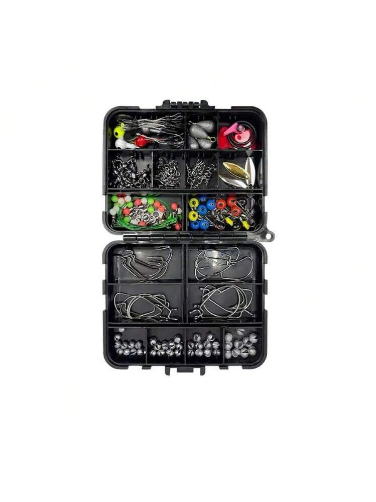 1/187/264/265pcs Ultimate Lure Fishing Tackle Set - Portable