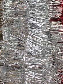 2m Christmas Tinsel Garland Hanging Decor, Christmas Decoration, Birthday Party, Wedding Supplies, Colorful Streamer Home Decor Christmas Decorations Room Decor Winter