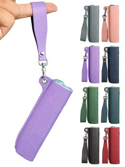 1 件薄型 PU 皮革保护套，带挂绳，专为 IQOS ILUMA I ONE 设计，多色，便携式保护套，适用于 IQOS ILUMA ONE 和 ILUMA I ONE，适合所有季节