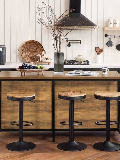 SoBuy Kitchen Island Storage Cupboard Sideboard Kitchen Breakfast Dining Bar Table Bar Cabinet Vintage Brown W170 X D60 X H89cm KNL01-F