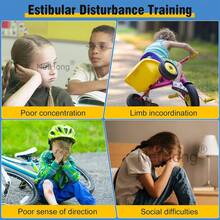 Customized Sensory Play Equipment Carp Shape Non-Slip Kids Spinning Chair - Yellow - View 2