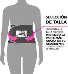 Hirola Faja Reductora de Cintura, Cinturón Adelgazante, Banda de Sudoración Aumenta la Temperatura del Estómago para Reducir el Peso del Agua, Faja para Gym, Faja para Mujer - Negro - Ver 3