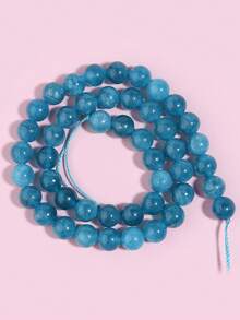 1 hebra de cuentas de piedras naturales Auratus, jade birmano, cristal de sandía, cuentas sueltas de piedras preciosas de curación de energía para hacer joyas, pulseras y collares DIY