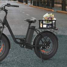 SanBouSi Iron Bicycle hinteren Korb, abnehmbare hinten Fahrradkorb Last 15kg, hinten Montage Fahrradkorb - Schwarz - Übersicht 1