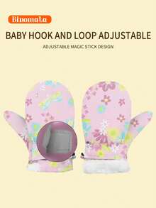 2 Cặp Găng Tay Hoạt Hình Cho Bé, 0-1 Tuổi S, 1-3 Tuổi M, 3-6 Tuổi L, Găng Tay Chơi Ngoài Trời Chống Thấm Nước Ấm Áp Chống Gió Tuyết Cho Bé Trai Và Bé Gái - nhiều màu - Xem 7