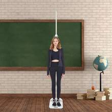 Rainaut Height Measuring Rod, Free-Standing Height Measuring Tool, Height Measuring Tool For Office/Home/Adults/Kids - White - View 2