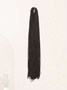 Long Micro 3X Pre-Looped Synthetic ZIZI Braids 24 30 Inch Thin Small Box Braid Crochet Twisted Hair Synthetic Braids Hair Extension For Women Girls Fashion Party Cosplay Hallowmas Christmas New Year - Multicolor - View 56