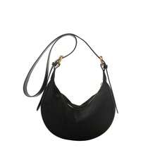 Minimalist Solid Color Shoulder Bag, Casual Matte Fabric Crossbody Bag For Girls - A - View 11