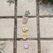 1 Piece KPOP BT/S Skz EN V Jimin J-Hope RM Jin Keychain, Keychain, Pendant, Suitable For Clothing, Bags, Car Keys - Creative And Cute Party Decoration, Ideal Christmas Gift, Valentine's Day, Birthday Celebration