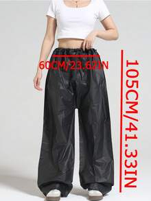 2 Stücke/Set dicke graue Erwachsenen Wasserdichte Regenjacke & Hose, Kapuzen Regenanzug für den ganzen Körper, tragbare Outdoor Wasserdichte Jacke, Langarm Jumpsuit Regenkleidung für Erwachsene, Radfahren, Wandern