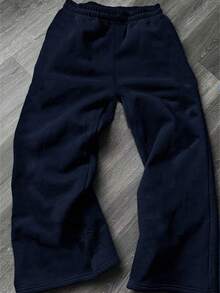Men Pants - Navy Blue - View 2