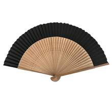 1pc Women's Chinese Style Bamboo Folding Fan - Elegant Short Handle Hanfu Dance Fan For Qipao Show, Traditional Performances, Vintage Home Decor