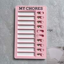 Chore Chart Memo Board, Sliding Routine Chart, Planner Task Organizer,Visual Schedules, RV Checklist, Planning Board, Checklist Board, Chores Organizer, Replacement Cardboard,ADHD Tools, Neurodivergent, Good Habit Tracker - one-size - View 8