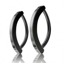 14g Stainless Steel Women's Navel Ring With Sparkling Cubic Zirconia, Curved Belly Button Rings Body Piercing Jewelry