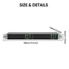 Home Audio System 15-Band Stereo Graphic Equalizer, Rack-Mount Dual-Channel Professional DJ Equalizer (With Subwoofer Output, Noise Reduction Function) (Model: EQX-215S) - US A Type Plug(110-127V) - View 12