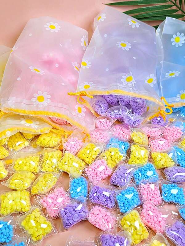 1000 piezas de perlas aromáticas para la ropa, suavizante de ropa de larga duración con membrana soluble en agua, granos de lavandería con fragancia, acondicionador de tela de larga duración y gránulos protectores del color, perlas de limpieza multiusos para el hogar, dormitorio, viaje, artículos esenciales de lavandería, cuidado y limpieza de ropa