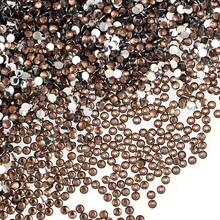 0.2厘米/0.3厘米/0.4厘米/0.5厘米平底水晶钻，树脂钻，DIY工艺品，杯子、玩具、鞋子、衣服装饰 - A05深咖 - 查看 8