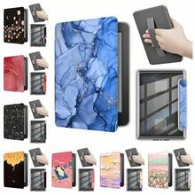 For Kindle Paperwhite 12th Gen 7 Inch 2024 Colorsoft E-Reader Case Smart Cover SA568B SA569P Hand Support Acrylic Protective Shell Auto Wake/Sleep Folio Cover
