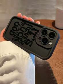 Full Screen Personalized Hot-Selling Creative Cartoon 2D Pattern, New Cyclops Trapezoid Phone Case, Funny Minimalist Fashion Gift For Men & Women, Compatible With Iphone 16/15/15Pro/15ProMax/14/13/12/11/XsMAX Series Phone Protective Case