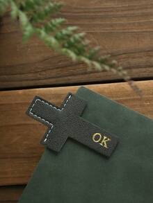 1 pièce Signet personnalisé en or avec nom, signet personnalisé avec estampage à chaud du nom, signet vintage avec croix, marque-page personnalisé, onglet de coin, cadeau de lecture de la Bible, accessoire charmant pour les amateurs de livres, signet pour les rats de bibliothèque, cadeau pour les amateurs de livres - Multicolore - Voir 12
