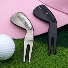 2025 New Hot Selling High Quality Golf Turf Repair Tool Creative Golf Club Green Fork Accessories Lawn Repair Tool - 黑色 - 查看 1