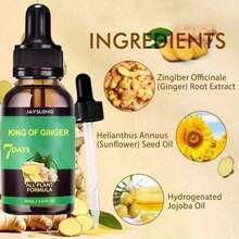 [Local Warehouse Delivery]7Days Nail Care Oil With Ginger, Nail Care Solution Hands & Feet - Moisturizing Dry, Weak & Brittle Nails - Daily Use To Strengthen & Hydrate Nails With Long-Lasting Shine, Gentle Formula Clean & Healthy Nails 1. 01oz Per Piece