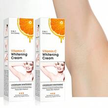 3pcs Underarm Lightening Cream - Skin Lightening Cream - Intimate Areas, Inner Thigh, Armpit, Dark Elbows And Knees, Bikini Areas, Underarm, Private Parts - White - View 4