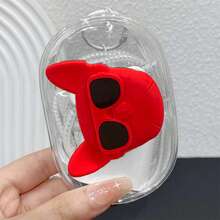 Cartoon Cute Puppy Data Cable Storage Bag, Mobile Phone Charger Portable Storage Bag, Cartoon Transparent Charger Storage Organizer Cable Organizer Electronic Organizer Waterproof For Travel For Tech For Women For Men