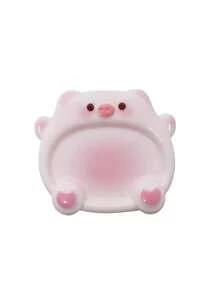 2pcs Cat Shape Color Palette Nail Art Mixing Color Drawing Pallet Gel Polish Nail Painting Drawing Board Gel Polish Mixing Color Palette Manicure Tools Nail Art Makeup Mixing Tray DIY (Pink) - Multicolor - View 4