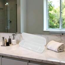 Transparent Transparent Shaving Box Shaver, Protector Plastic Box Cover Container Storage Manual System, Shaving Accessories, And Brush Stands, Shave And Hair Removal - 最初的 - 查看 2