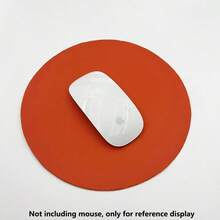1/2pc Round Mouse Pad, Ultra-Thin Waterproof PVC Leather Mouse Pad, Stitched Edge Design, Suitable For Computer, Laptop, All Kinds Of Mice, Office/Home Use (22x22cm, 8.66"X8.66") - Multicolor - View 32