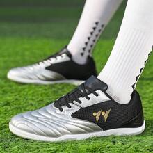 New Soccer Cleats Outdoor Sports Shoes Football Shoes Baseball Shoes Unisex, Suitable For T, Studded For Indoor, Artificial Turf, Natural Grass, AG Long Studs, Non-Slip, Durable, Comfortable, Professional Leather, Purple, Black, Breathable, Suitable For Teenagers, World Cup, Best Price