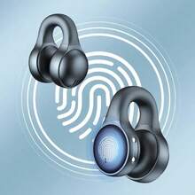 New Wireless Bone Conduction Headphones Bluetooth Earphones Sports Earbuds Earring Ear Hook With Mic Flip Headset Apply To Smartphones