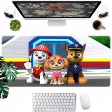 1pc  Cartoon Characters Printed XXL Mousepad, Multi-Functional Desk Mat For Gaming, Office, Soft Rubber Material With Non- Base, Smooth Surface, Ideal Gifts For Kids, Family And Friends, Mouse Pads For Desk